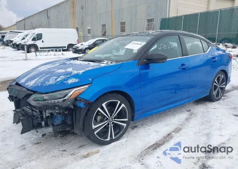 2023 Nissan Sentra Sr Xtronic Cvt z USA, uszkodzony, nr VIN 3N1AB8DV8PY306997